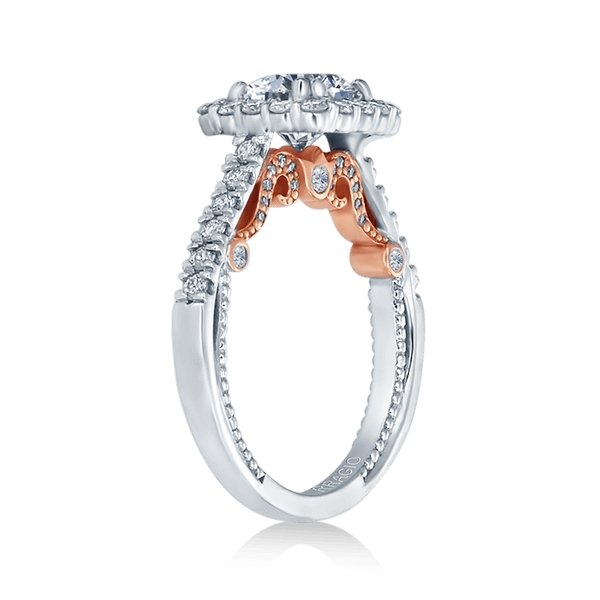 INSIGNIA-7078CU-TT VERRAGIO Engagement Ring Birmingham Jewelry Verragio Jewelry | Diamond Engagement Ring INSIGNIA-7078CU-TT
