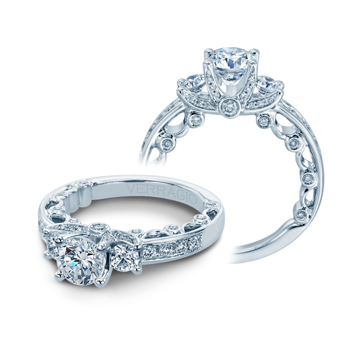 PARADISO-3064R VERRAGIO Engagement Ring Birmingham Jewelry Verragio Jewelry | Diamond Engagement Ring PARADISO-3064R