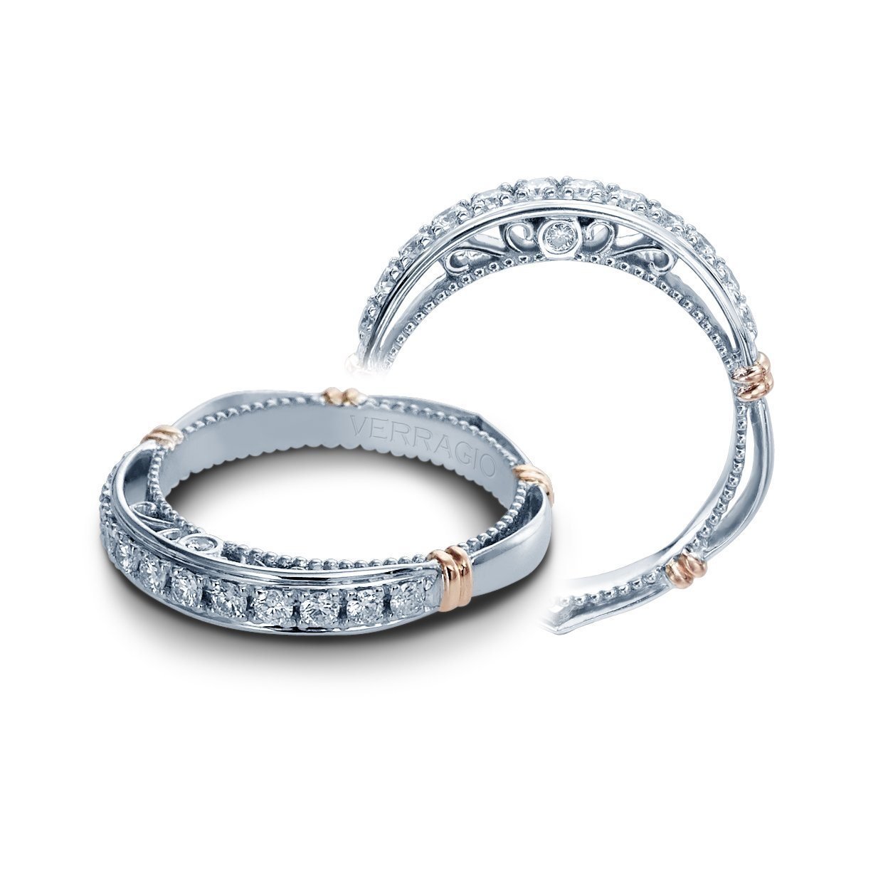 PARISIAN-101LW VERRAGIO Wedding Band Birmingham Jewelry Verragio Jewelry | Diamond Wedding Band PARISIAN-101LW