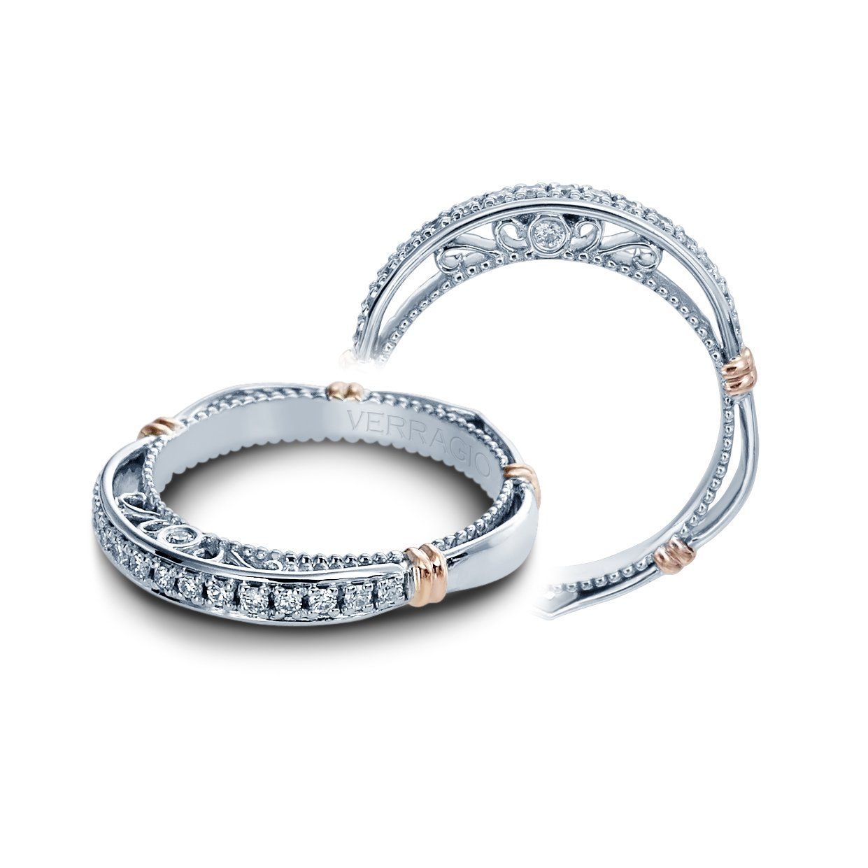 PARISIAN-101MW VERRAGIO Wedding Band Birmingham Jewelry Verragio Jewelry | Diamond Wedding Band PARISIAN-101MW