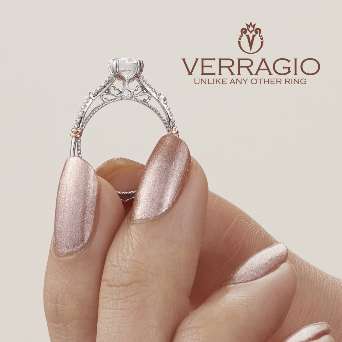 PARISIAN-102 VERRAGIO Engagement Ring Birmingham Jewelry Verragio Jewelry | Diamond Engagement Ring PARISIAN-102