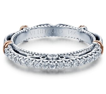 PARISIAN-121W VERRAGIO Wedding Band Birmingham Jewelry Verragio Jewelry | Diamond Wedding Band PARISIAN-121W