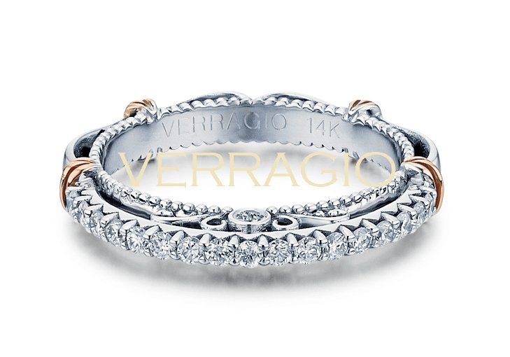 PARISIAN-121W VERRAGIO Wedding Band Birmingham Jewelry Verragio Jewelry | Diamond Wedding Band PARISIAN-121W