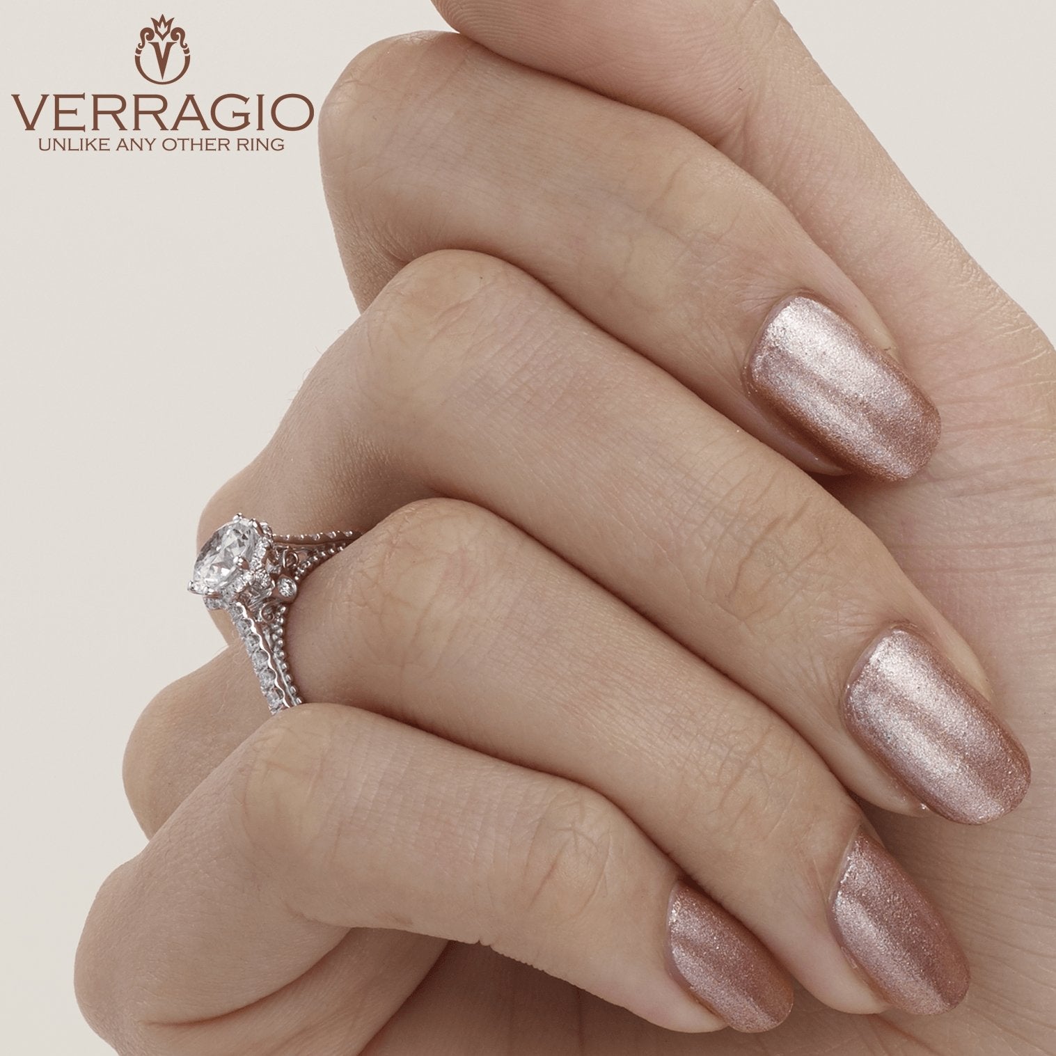 PARISIAN-140R VERRAGIO Engagement Ring Birmingham Jewelry Verragio Jewelry | Diamond Engagement Ring PARISIAN-140R