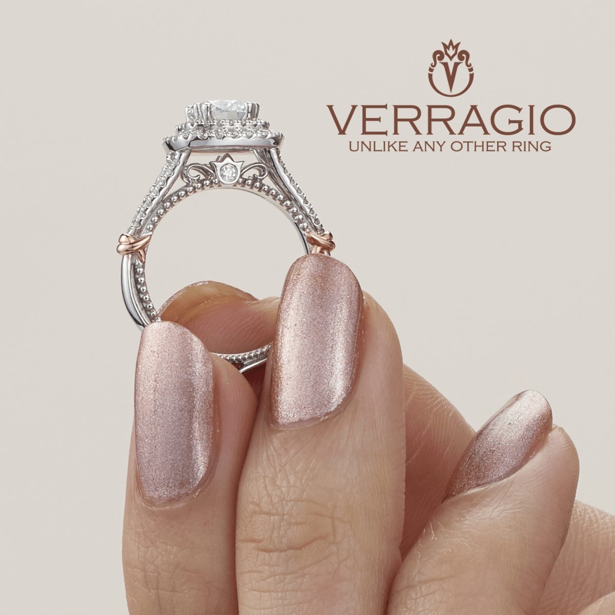 PARISIAN-142CU VERRAGIO Engagement Ring Birmingham Jewelry Verragio Jewelry | Diamond Engagement Ring PARISIAN-142CU