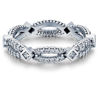 PARISIAN-W103P VERRAGIO Wedding Band Birmingham Jewelry Verragio Jewelry | Diamond Wedding Band PARISIAN-W103P