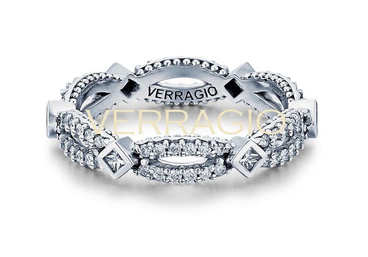 PARISIAN-W103P VERRAGIO Wedding Band Birmingham Jewelry Verragio Jewelry | Diamond Wedding Band PARISIAN-W103P