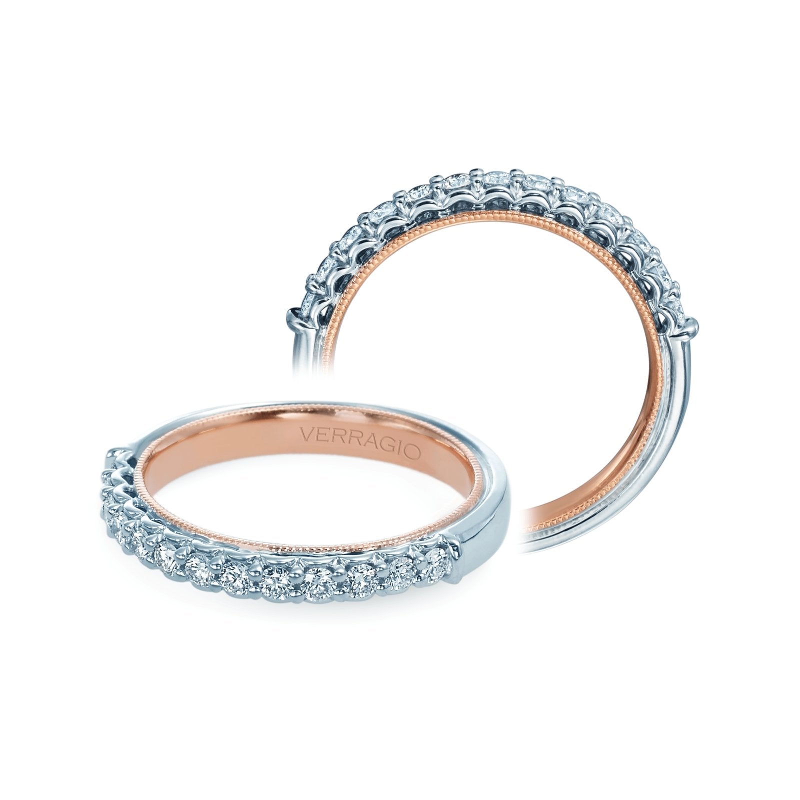 RENAISSANCE-901W-TT VERRAGIO Wedding Band Birmingham Jewelry Verragio Jewelry | Diamond Wedding Band RENAISSANCE-901W-TT