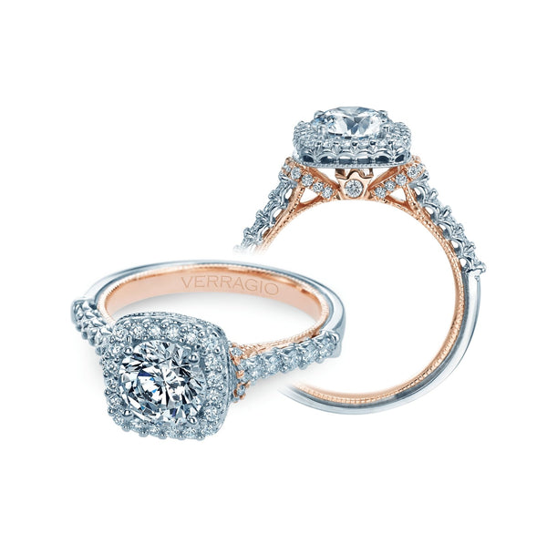 RENAISSANCE-908CU7-2T VERRAGIO Engagement Ring Birmingham Jewelry Verragio Jewelry | Diamond Engagement Ring RENAISSANCE-908CU7-2T