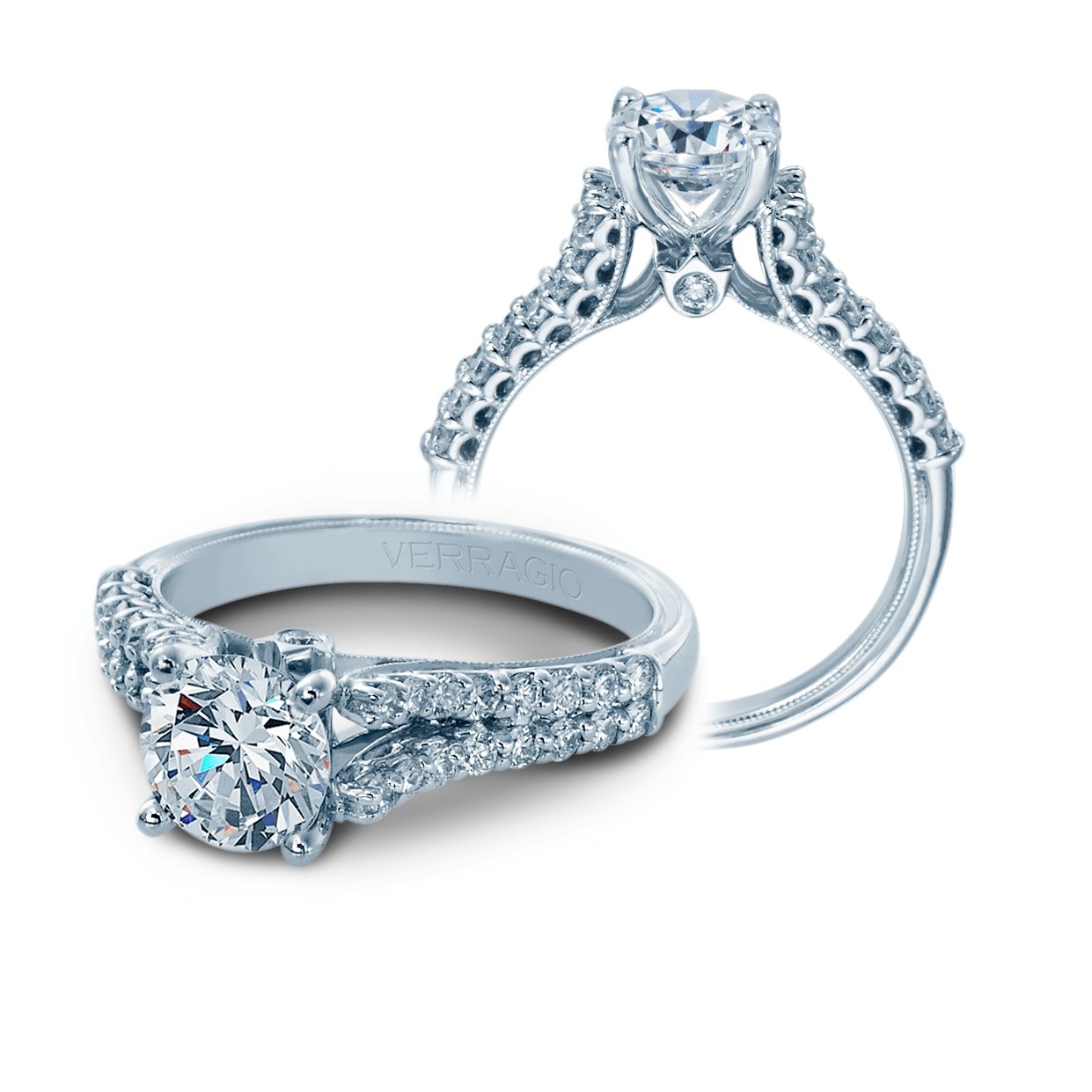 RENAISSANCE-910R7 VERRAGIO Engagement Ring Birmingham Jewelry Verragio Jewelry | Diamond Engagement Ring RENAISSANCE-910R7