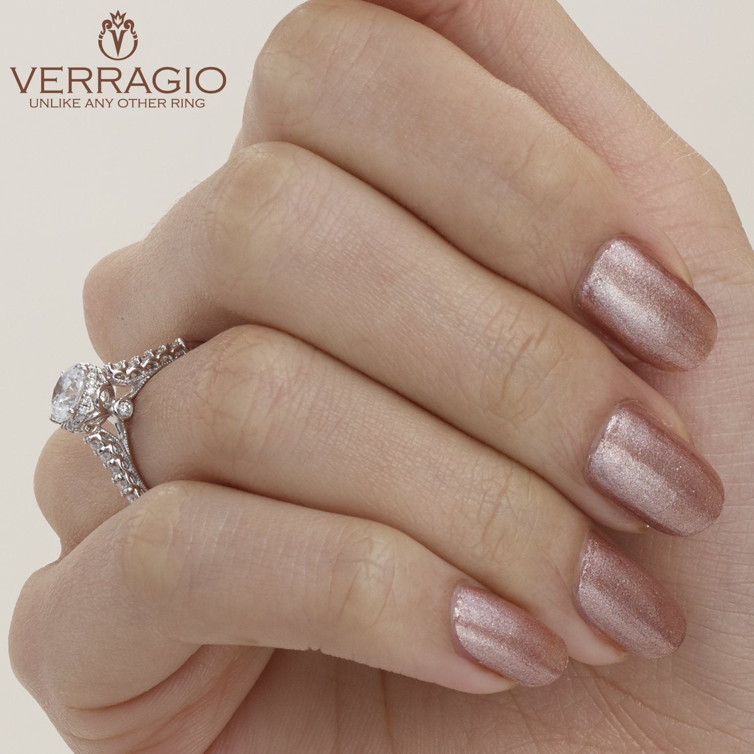 RENAISSANCE-916R7 VERRAGIO Engagement Ring Birmingham Jewelry Verragio Jewelry | Diamond Engagement Ring RENAISSANCE-916R7
