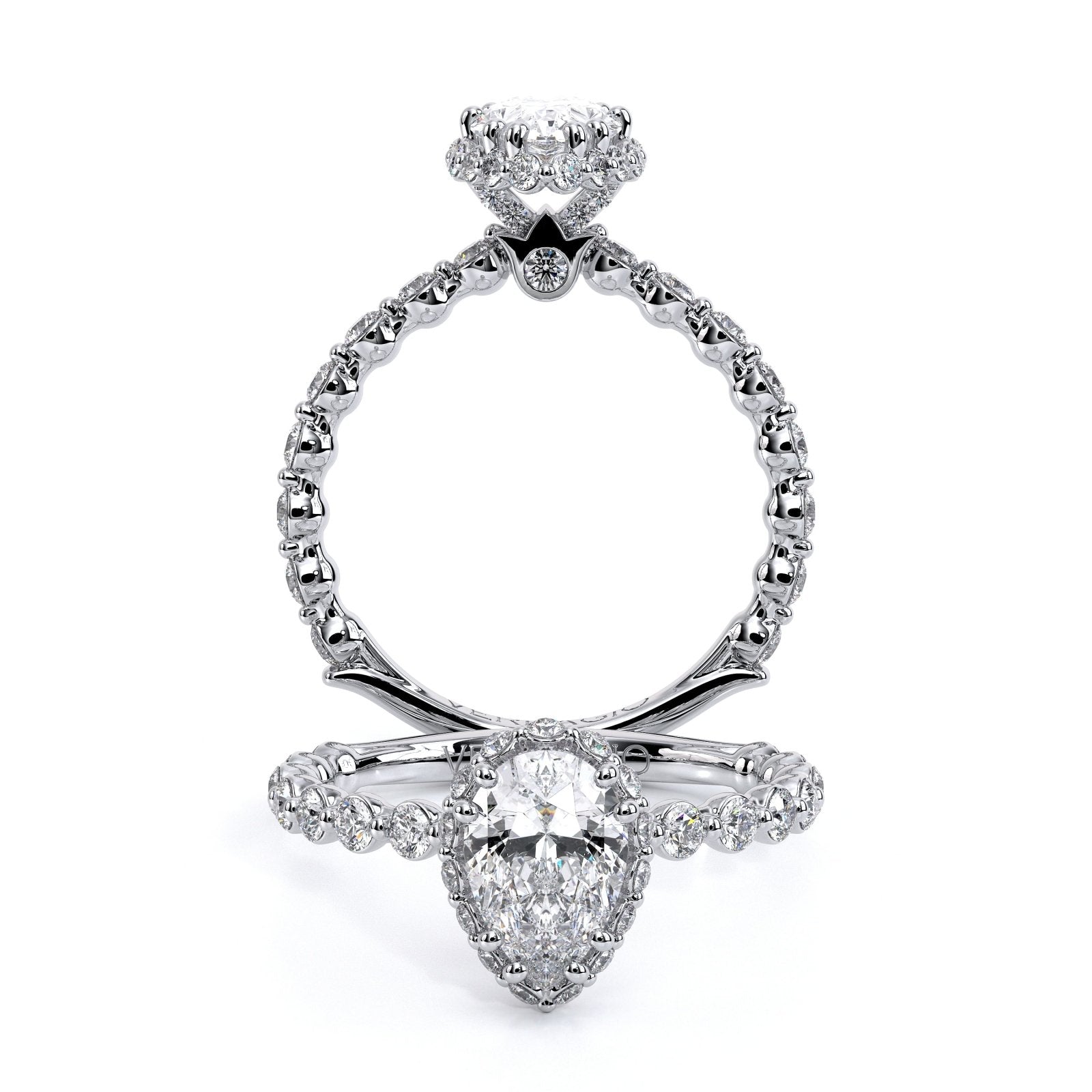 RENAISSANCE-984PEAR-2.0 VERRAGIO Engagement Ring Birmingham Jewelry
