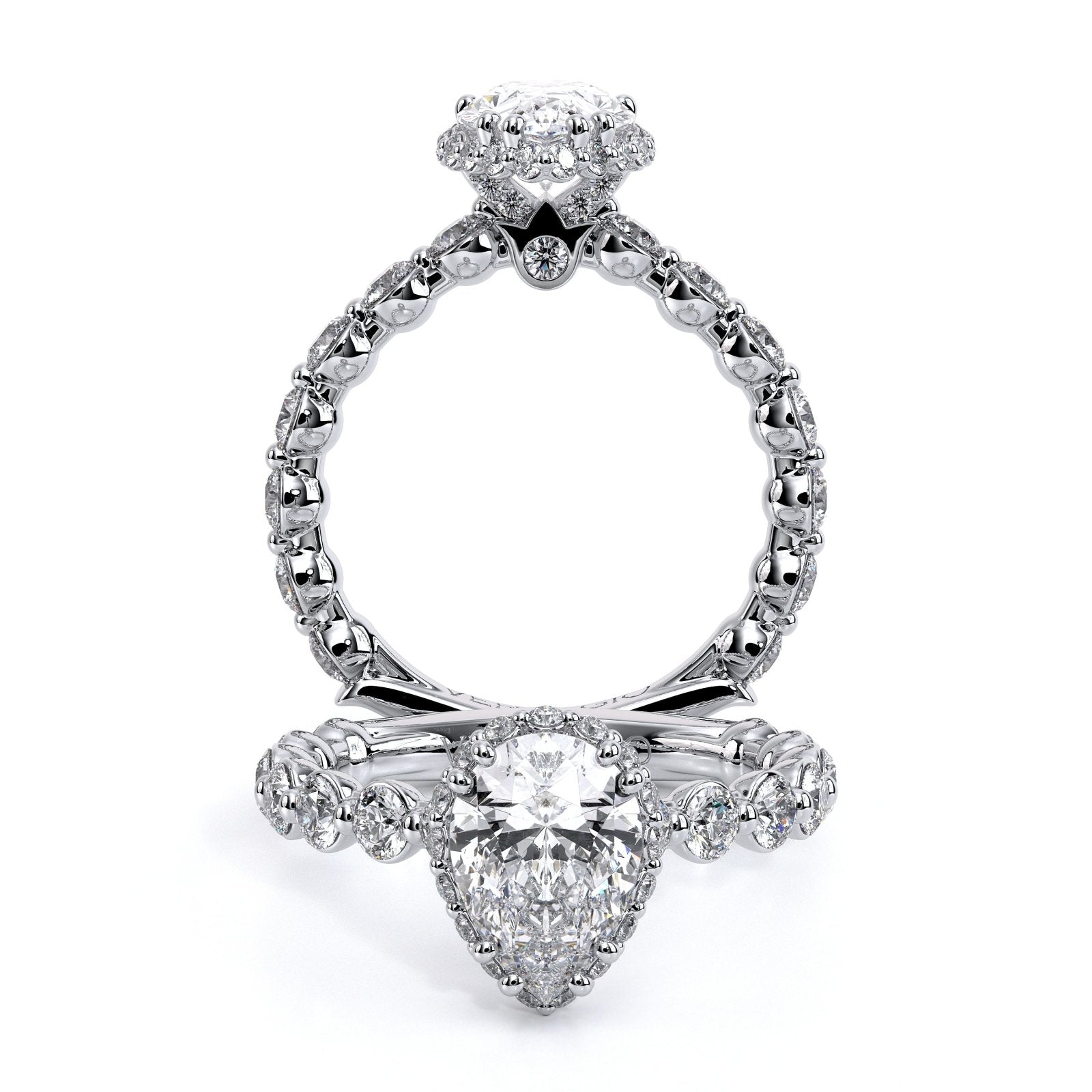 RENAISSANCE-984PEAR-2.5 VERRAGIO Engagement Ring Birmingham Jewelry