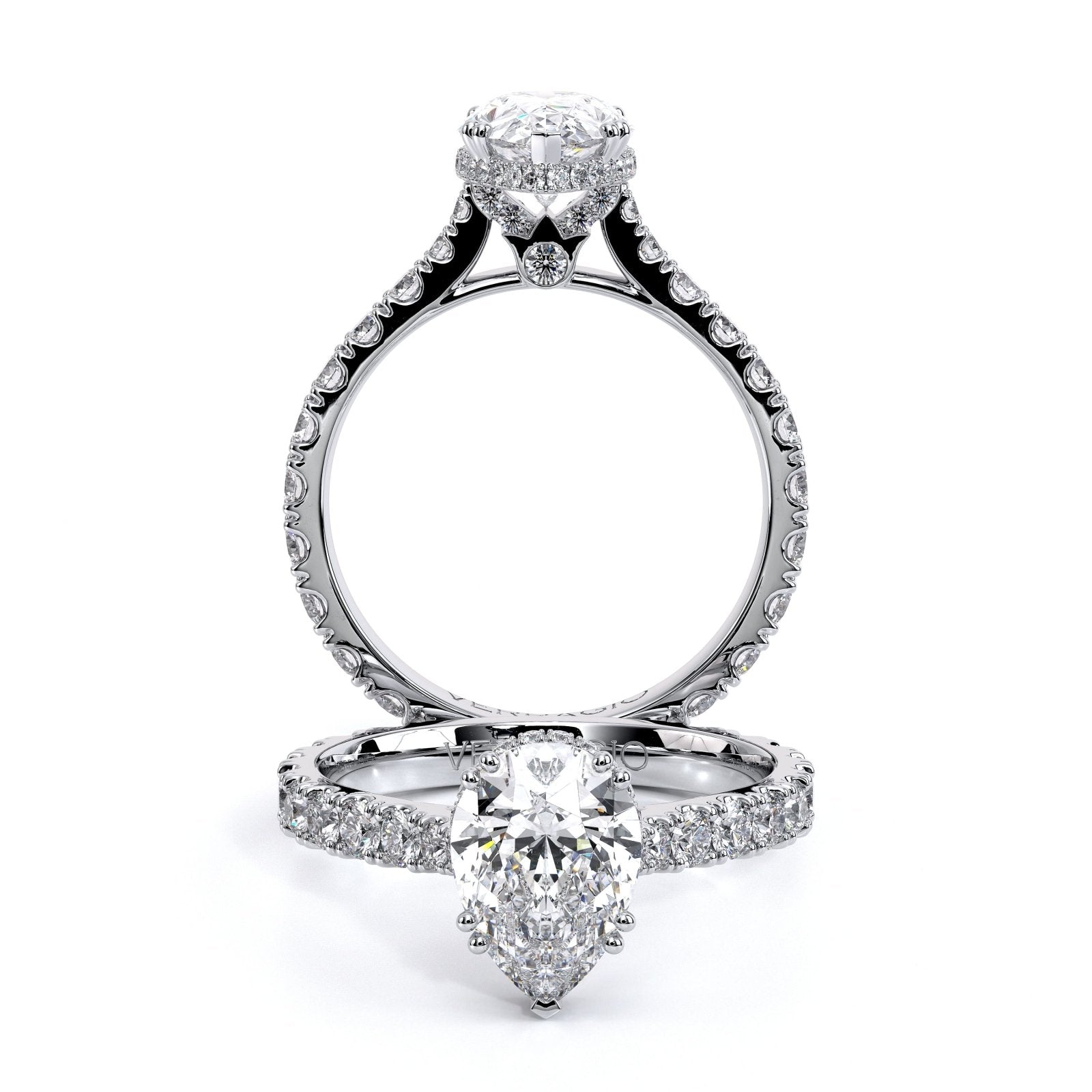 RENAISSANCE-985PEAR-2.2 VERRAGIO Engagement Ring Birmingham Jewelry