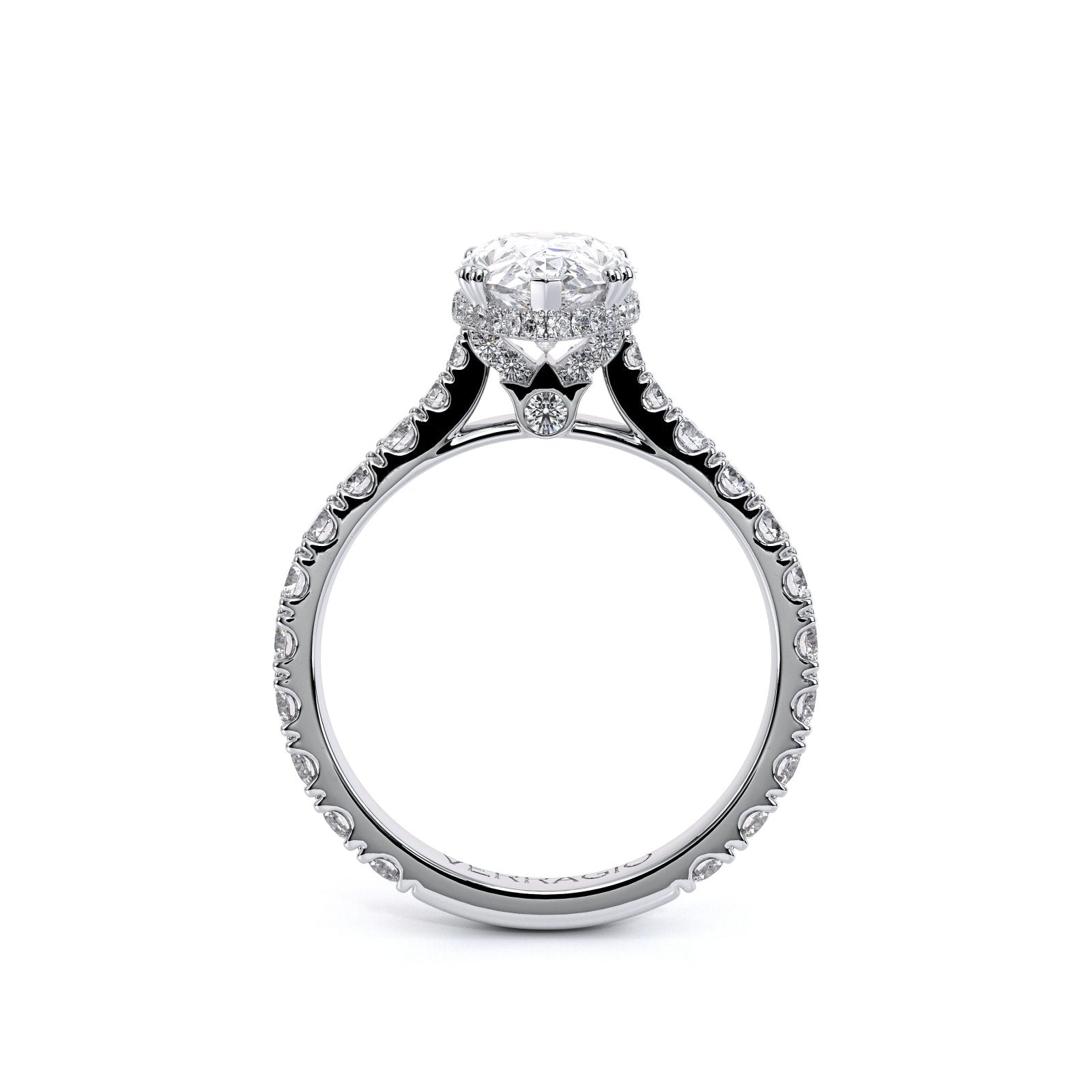 RENAISSANCE-985PEAR-2.2 VERRAGIO Engagement Ring Birmingham Jewelry