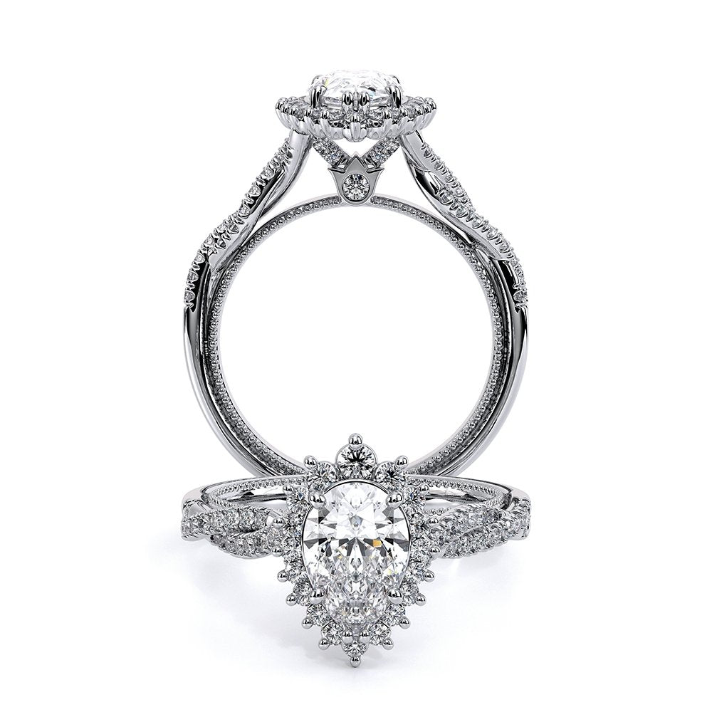 Renaissance-987PEAR VERRAGIO Engagement Ring Birmingham Jewelry