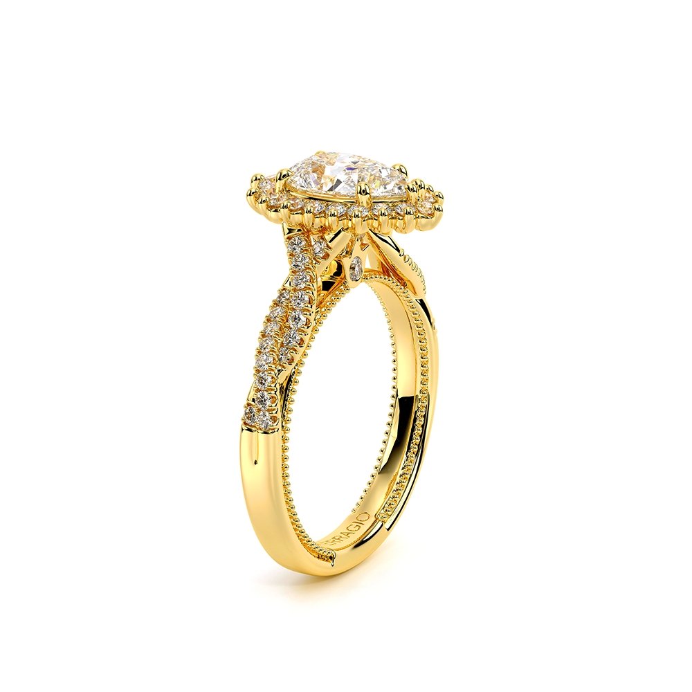 Renaissance-987PEAR VERRAGIO Engagement Ring Birmingham Jewelry