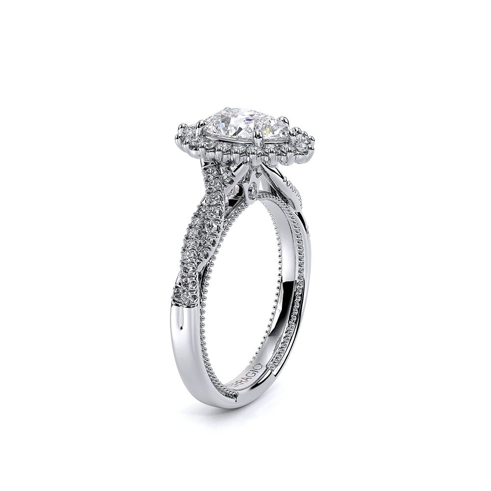 Renaissance-987PEAR VERRAGIO Engagement Ring Birmingham Jewelry