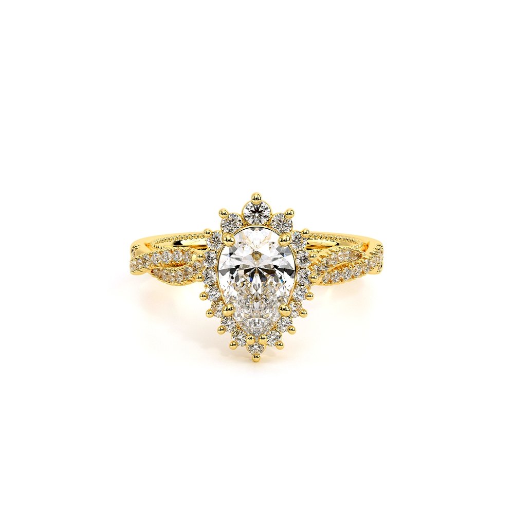 Renaissance-987PEAR VERRAGIO Engagement Ring Birmingham Jewelry