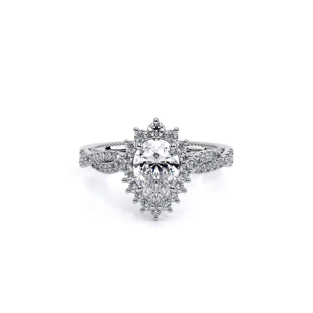 Renaissance-987PEAR VERRAGIO Engagement Ring Birmingham Jewelry