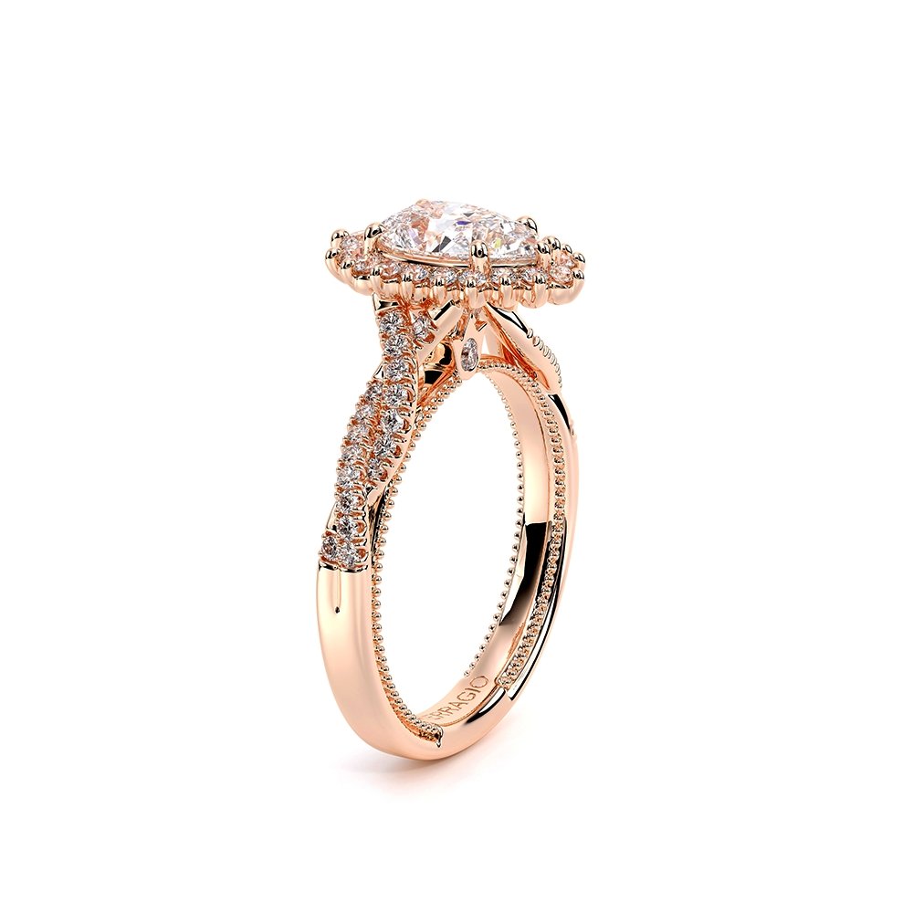 Renaissance-987PEAR VERRAGIO Engagement Ring Birmingham Jewelry