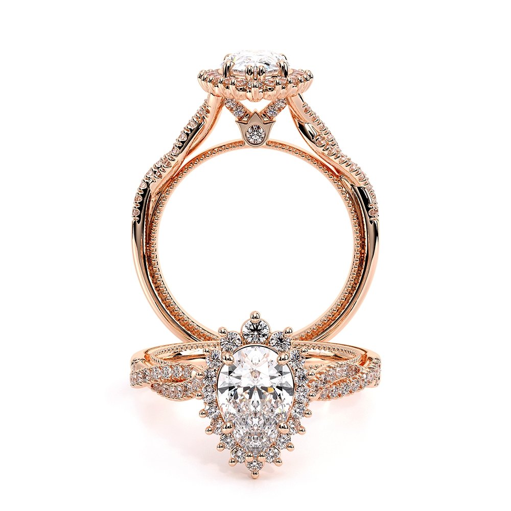 Renaissance-987PEAR VERRAGIO Engagement Ring Birmingham Jewelry