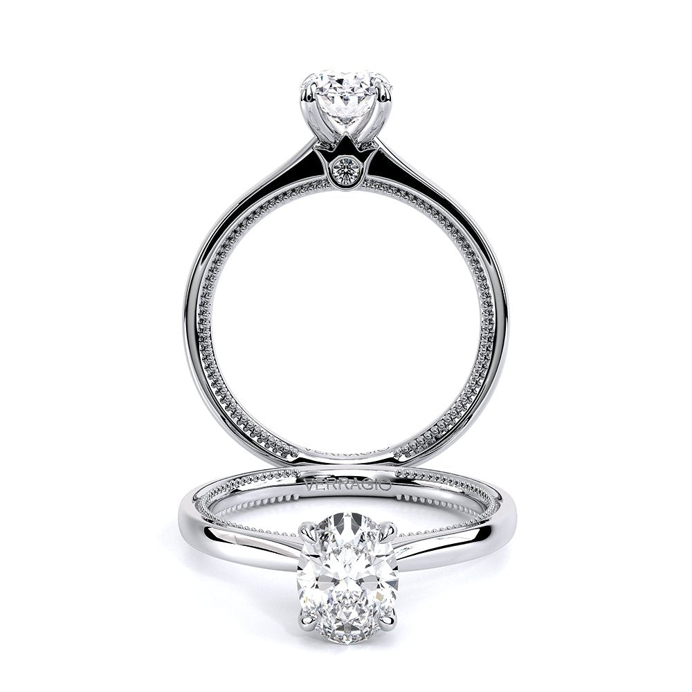 Renaissance-SOL301-OV VERRAGIO Engagement Ring Birmingham Jewelry