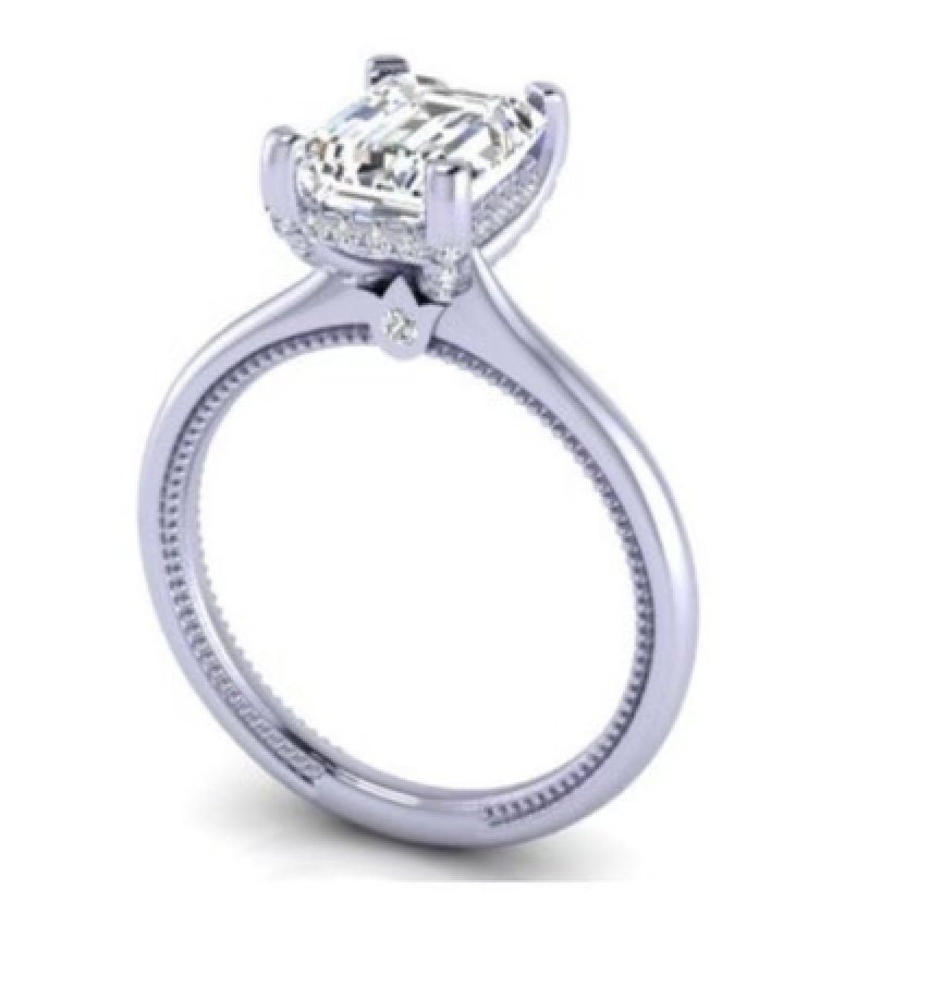 Renaissance-SOL304-EM VERRAGIO Engagement Ring Birmingham Jewelry