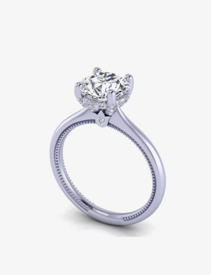 Renaissance-SOL304-R VERRAGIO Engagement Ring Birmingham Jewelry