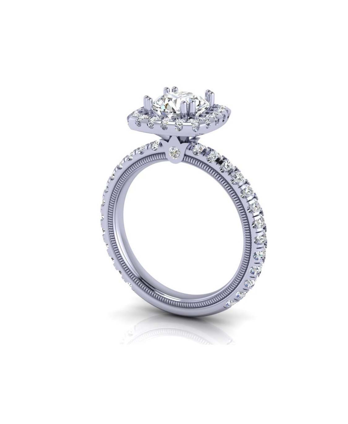 TRADITION - TR180HCU VERRAGIO Engagement Ring Birmingham Jewelry
