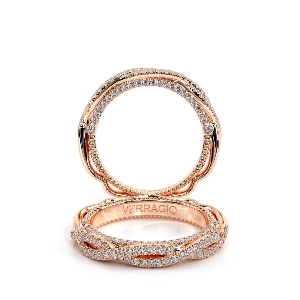 VENETIAN-5066W VERRAGIO Wedding Band Birmingham Jewelry Verragio Jewelry | Diamond Wedding Band VENETIAN-5066W-2WR