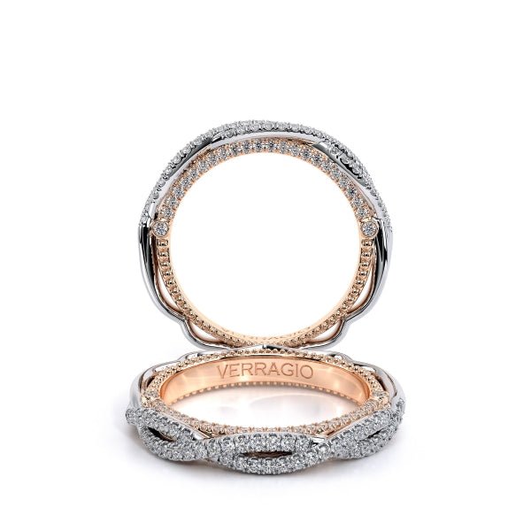 VENETIAN-5066W VERRAGIO Wedding Band Birmingham Jewelry Verragio Jewelry | Diamond Wedding Band VENETIAN-5066W-2WR