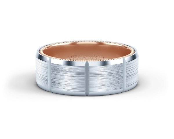 VW-8106 VERRAGIO Men's Wedding Band Birmingham Jewelry
