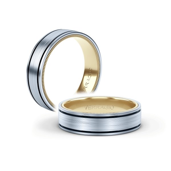 VWB-6024 VERRAGIO Men's Wedding Band Birmingham Jewelry Verragio Jewelry | Men's Wedding Band VWB-6024