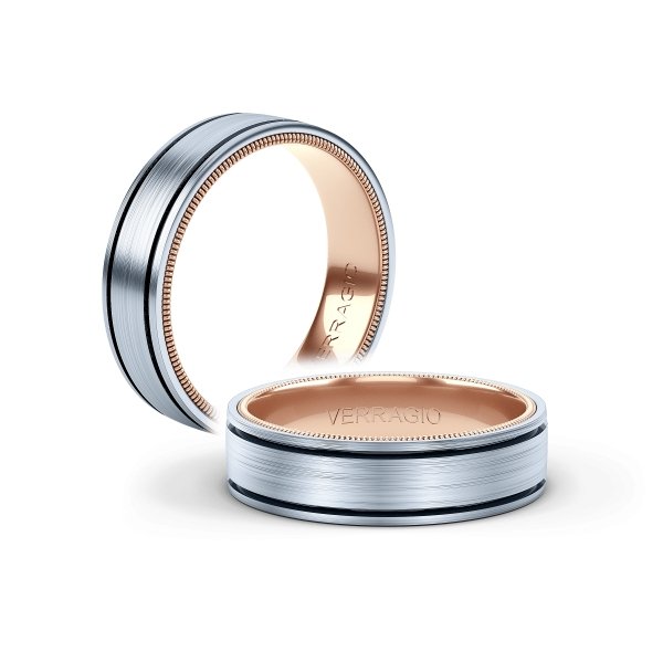 VWB-6024 VERRAGIO Men's Wedding Band Birmingham Jewelry Verragio Jewelry | Men's Wedding Band VWB-6024