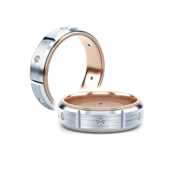 VWD-7912 VERRAGIO Men's Wedding Band Birmingham Jewelry Verragio Jewelry | Men's Diamond Wedding Band VWD-7912