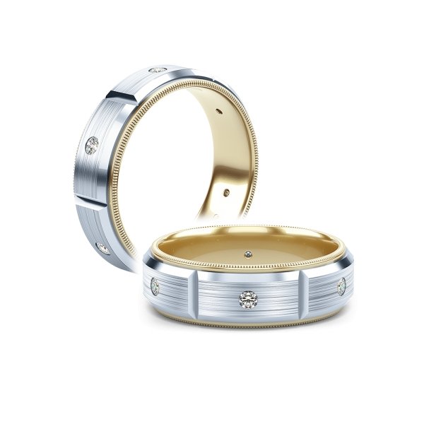 VWD-7912 VERRAGIO Men's Wedding Band Birmingham Jewelry Verragio Jewelry | Men's Diamond Wedding Band VWD-7912