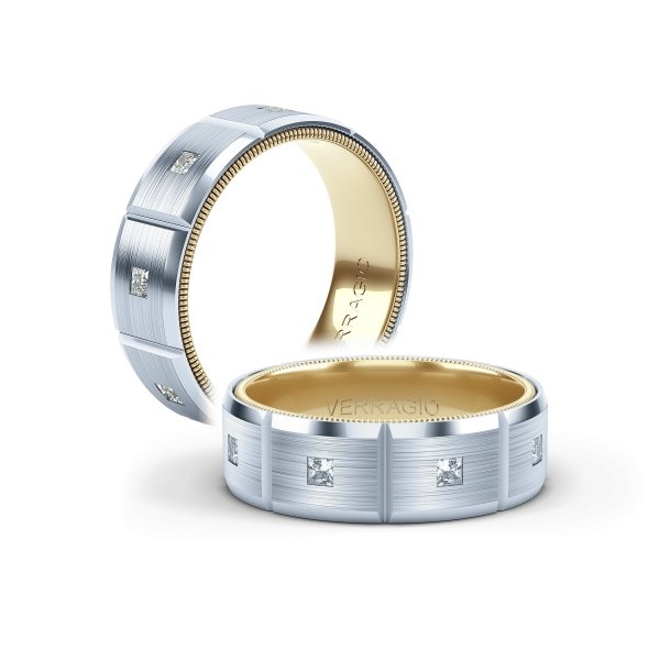VWD-7913 VERRAGIO Men's Wedding Band Birmingham Jewelry