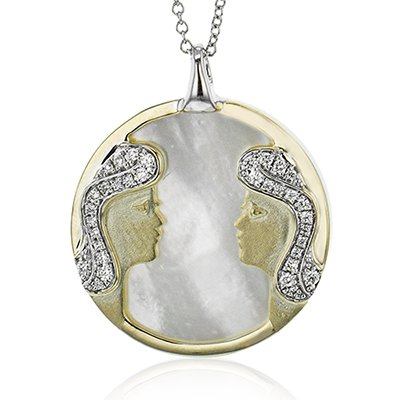 ZEGHANI - GEMINI Pendant ZEGHANI Pendant Birmingham Jewelry