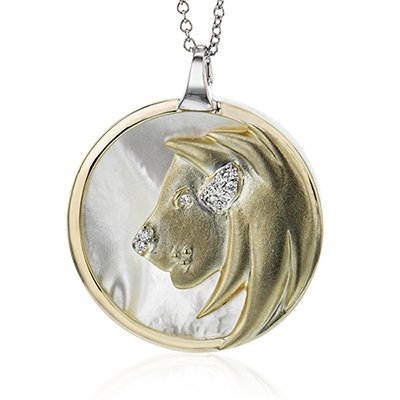ZEGHANI - LEO Pendant ZEGHANI Pendant Birmingham Jewelry