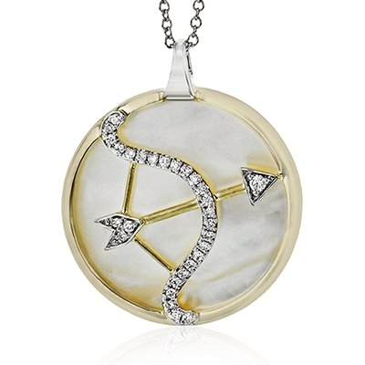 ZEGHANI - SAGITTARIUS Pendant ZEGHANI Necklace Birmingham Jewelry