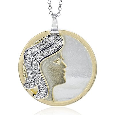 ZEGHANI - VIRGO Pendant ZEGHANI Necklace Birmingham Jewelry
