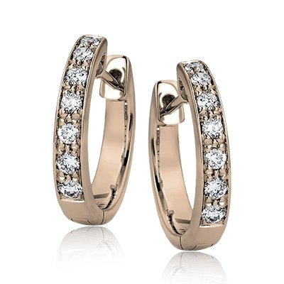 ZEGHANI - ZE144 Paparazzi ZEGHANI Hoop Earrings Birmingham Jewelry