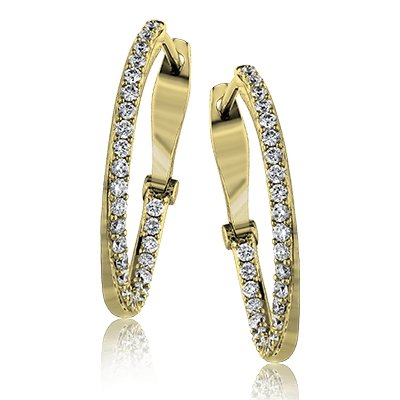 ZEGHANI - ZE176 Canal ZEGHANI Hoop Earrings Birmingham Jewelry