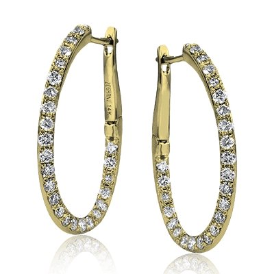ZEGHANI - ZE200 Sutton ZEGHANI Hoop Earrings Birmingham Jewelry