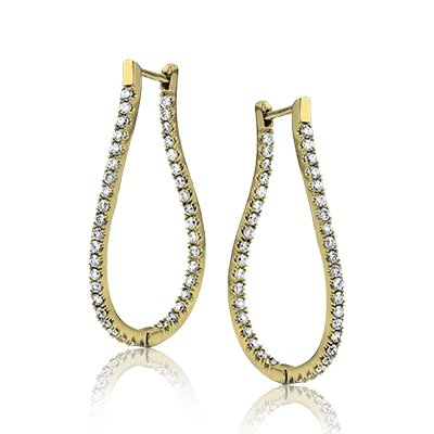 ZEGHANI - ZE208 NoHo ZEGHANI Hoop Earrings Birmingham Jewelry