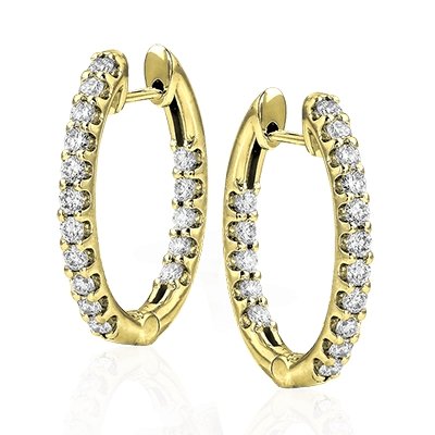 ZEGHANI - ZE221 Rio ZEGHANI Hoop Earrings Birmingham Jewelry