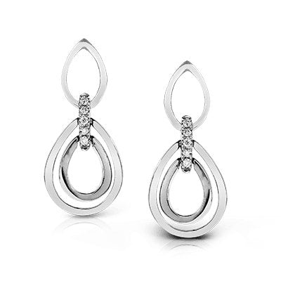 ZEGHANI - ZE249 Double Down ZEGHANI Earrings Birmingham Jewelry