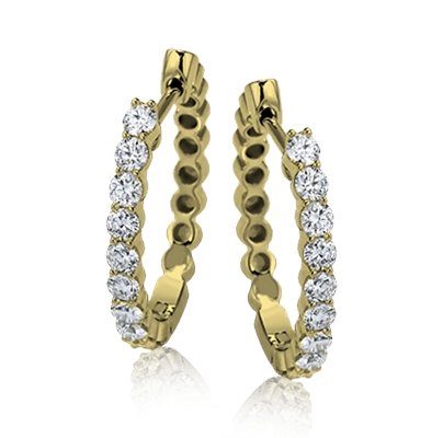 ZEGHANI - ZE298 ZEGHANI Hoop Earrings Birmingham Jewelry