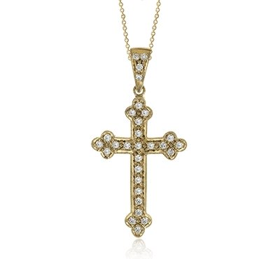 ZEGHANI - ZP102 ZEGHANI Cross Pendant Birmingham Jewelry